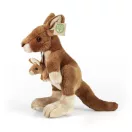 Rappa Plüss kenguru kölyökkel 27 cm ECO-FRIENDLY - JátékManufaktúra
