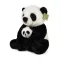 Rappa Plüss panda kölyökkel 27 cm ECO-FRIENDLY - JátékManufaktúra