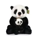 Rappa Plüss panda kölyökkel 27 cm ECO-FRIENDLY - JátékManufaktúra