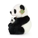 Rappa Plüss panda kölyökkel 27 cm ECO-FRIENDLY - JátékManufaktúra
