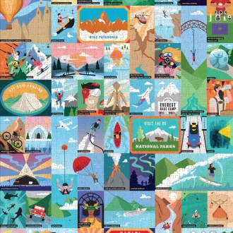   Ridley's Games Puzzle 50 zážitkov pre dobrodruhov 1000 dielikov