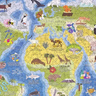 Ridley’s Games - Veszélyeztetett világ puzzle (1000 darabos) - JátékManufaktúra