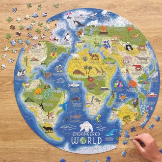 Ridley’s Games - Veszélyeztetett világ puzzle (1000 darabos) - JátékManufaktúra
