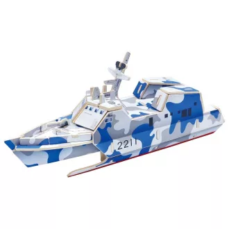 RoboTime - 3D fa puzzle: Támadóhajó - Típus 022 - JátékManufaktúra