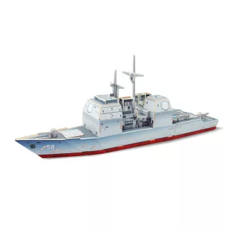 RoboTime - 3D fa puzzle: Aegis csatahajó - JátékManufaktúra