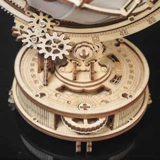 RoboTime - 3D fa puzzle: Világító földgömb - JátékManufaktúra