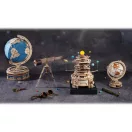 RoboTime - 3D fa puzzle: Világító földgömb - JátékManufaktúra