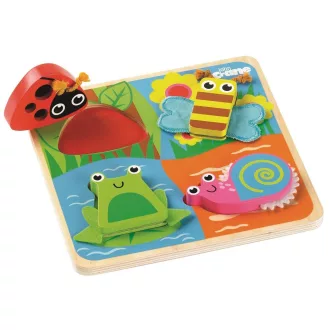Tidlo - Szenzoros puzzle: Rét - JátékManufaktúra