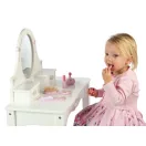 Tidlo Drevený kozmetický stolček biely