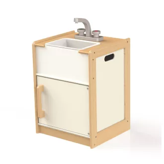 Tidlo - Fa mosogatószekrény mosogatóval (Education) - JátékManufaktúra