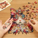 RoboTime - Fa puzzle Macskakirály - JátékManufaktúra