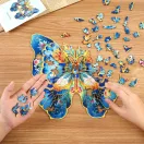 RoboTime - Fa puzzle: Morpho Helena pillangó - JátékManufaktúra
