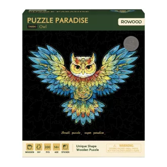 RoboTime - Fa puzzle: Bagoly - JátékManufaktúra