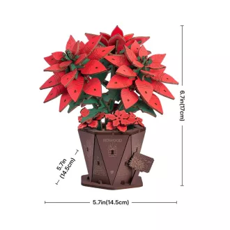RoboTime - 3D fa dekoráció: Karácsonyi csillag - JátékManufaktúra