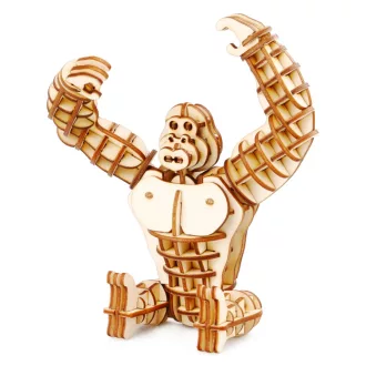 RoboTime - 3D fa puzzle: Gorilla - JátékManufaktúra