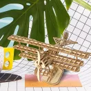 RoboTime - 3D fa puzzle: Történelmi repülőgép - JátékManufaktúra