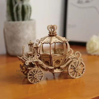 RoboTime - 3D fa puzzle: Mesés hintó - JátékManufaktúra