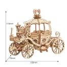 RoboTime - 3D fa puzzle: Mesés hintó - JátékManufaktúra