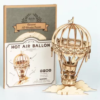 RoboTime - 3D fa puzzle: Hőlégballon - JátékManufaktúra