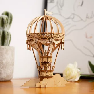 RoboTime - 3D fa puzzle: Hőlégballon - JátékManufaktúra