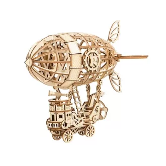 RoboTime - 3D fa puzzle: Mesebeli léghajó - JátékManufaktúra