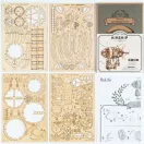 RoboTime - 3D fa puzzle: Mesebeli léghajó - JátékManufaktúra