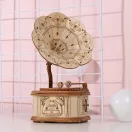 RoboTime - 3D fa puzzle: Antik gramofon - JátékManufaktúra