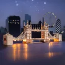 RoboTime - 3D fa puzzle: Tower Bridge világító híd - JátékManufaktúra