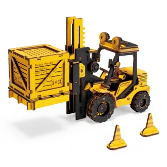 RoboTime - 3D fa puzzle: Targoncagép - JátékManufaktúra
