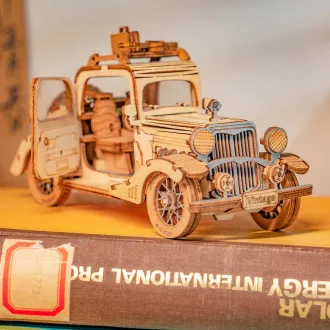 RoboTime - 3D fa puzzle: Veterán kupé - JátékManufaktúra