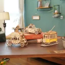 RoboTime - 3D fa puzzle: Régi villamos - JátékManufaktúra