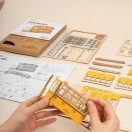 RoboTime - 3D fa puzzle: Régi villamos - JátékManufaktúra