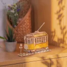 RoboTime - 3D fa puzzle: Régi villamos - JátékManufaktúra