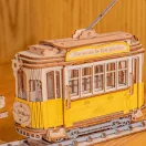 RoboTime - 3D fa puzzle: Régi villamos - JátékManufaktúra