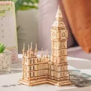 RoboTime - 3D fa puzzle: Big Ben világító óratorony - JátékManufaktúra