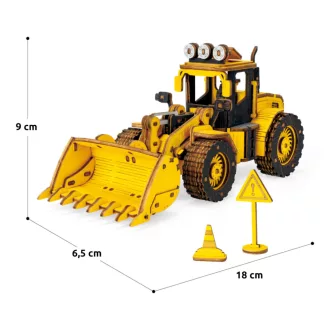 RoboTime - 3D fa puzzle: Rakodógép - JátékManufaktúra