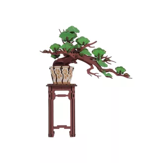 RoboTime - 3D fa készlet, Bonsai fenyő - JátékManufaktúra