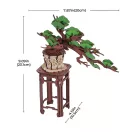 RoboTime - 3D fa készlet, Bonsai fenyő - JátékManufaktúra