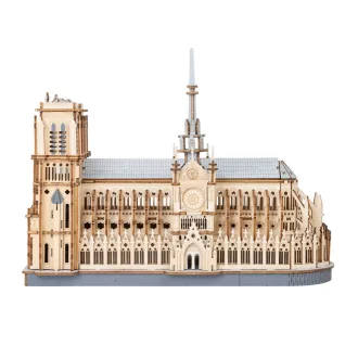 RoboTime - 3D fa modell: Notre-Dame katedrális (Párizs) - JátékManufaktúra