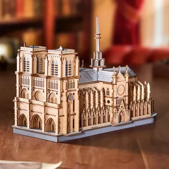 RoboTime - 3D fa modell: Notre-Dame katedrális (Párizs) - JátékManufaktúra