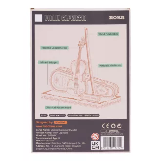 RoboTime - 3D fa puzzle Brácsa - JátékManufaktúra