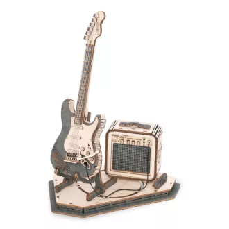 RoboTime - 3D fa puzzle: Elektromos gitár - JátékManufaktúra