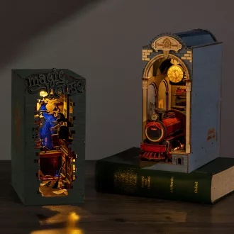 RoboTime - 3D könyvtámasz, Varázslatos állomás - JátékManufaktúra