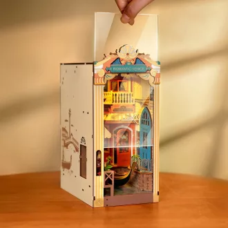 RoboTime - 3D könyvtámasz puzzle: Romantikus Velence - JátékManufaktúra