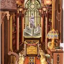 RoboTime - Könyvtámasz mini házikó Csodák könyvtára - JátékManufaktúra