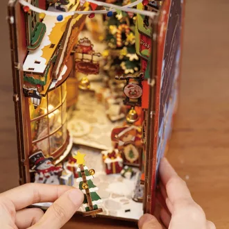 RoboTime - 3D könyvtámasz, Karácsonyi utca - JátékManufaktúra