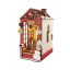 RoboTime 3D skladačka Zarážka na knihy Miniatúra domčeka Vianočný interiér - poškodený obal