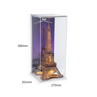 RoboTime - 3D fa puzzle: Eiffel-torony (Night Shining) - JátékManufaktúra