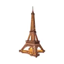 RoboTime - 3D fa puzzle: Eiffel-torony (Night Shining) - JátékManufaktúra