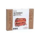 RoboTime - 3D fa készlet, Londoni emeletes busz - JátékManufaktúra